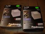 LED buitenlamp 1 Watt Paulmann - 2 stuks, Overige materialen, Minder dan 50 watt, Staande lamp, Nieuw
