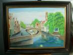 Schilderij Toren   Water, Ophalen