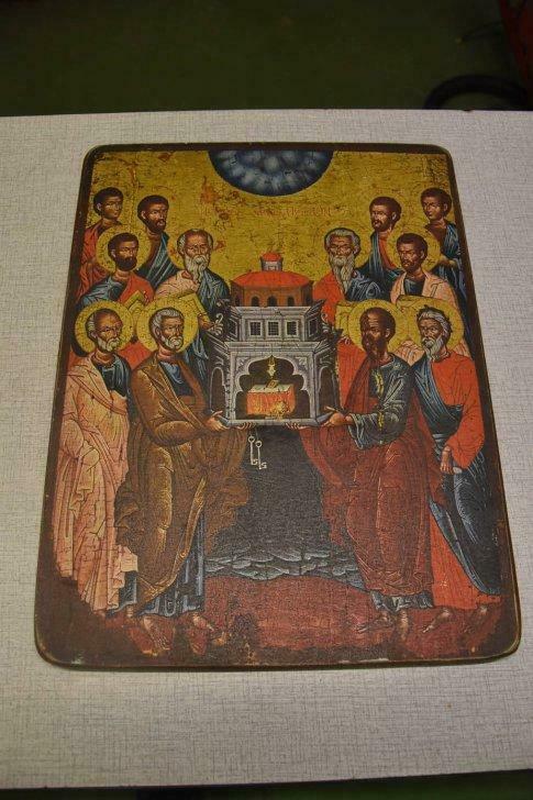 icoon de twaalf apostelen, Antiek en Kunst, Kunst | Overige Kunst, Ophalen of Verzenden