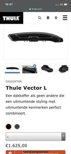 Superpromo! Thule Vector L black, Ophalen of Verzenden