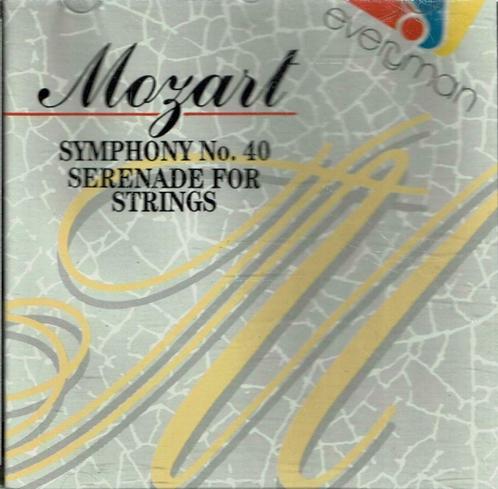cd    /   Mozart* – Symphony No. 40 / Serenade For Strings, Cd's en Dvd's, Cd's | Overige Cd's, Ophalen of Verzenden