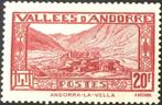 Andorre 1932 - Andorre la Veilla - MH, Envoi, Non oblitéré