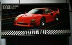 Puzzle de voiture de rêve Ferrari F40 complet 1000 pcs. FX s, Comme neuf, 500 à 1500 pièces, Puzzle, Enlèvement ou Envoi