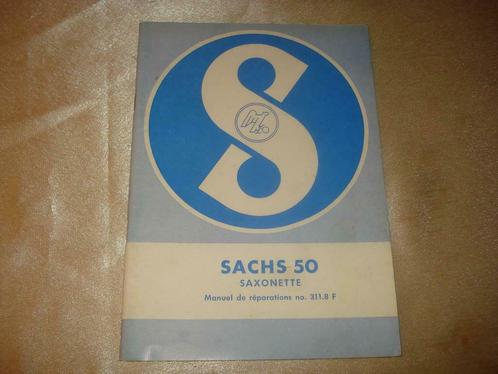 SACHS 50 Saxonette Ancien Manuel de Réparations, Motos, Modes d'emploi & Notices d'utilisation, Autres marques, Enlèvement ou Envoi