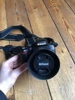 Nikon D60 met twee lenzen ( 18-55mm en 35mm) en draagtas, Audio, Tv en Foto, Fotocamera's Digitaal, Ophalen of Verzenden, Nikon