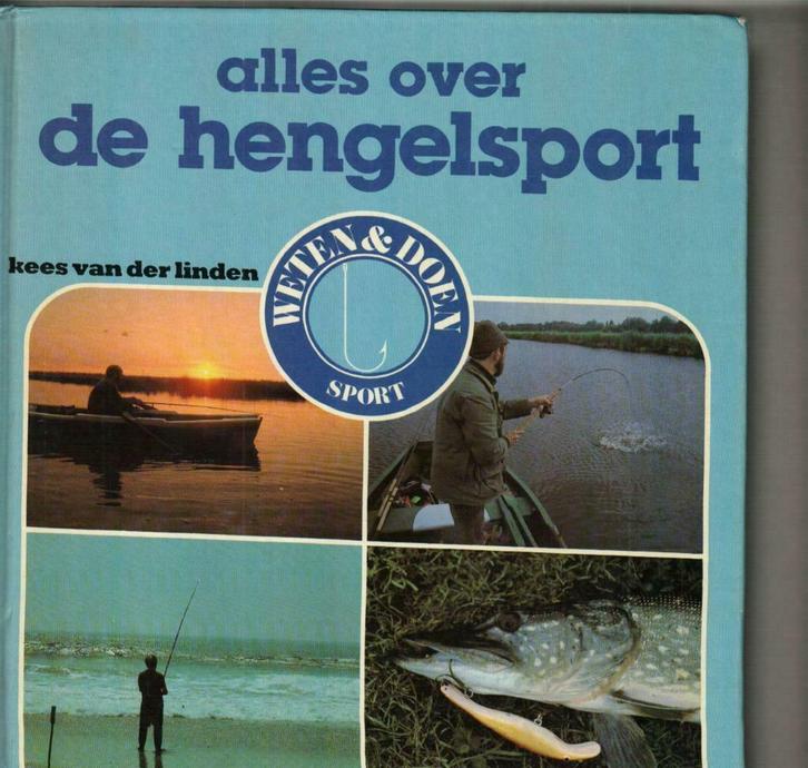 Alles over de hengelsport Kees vander Linden/feb20, Boeken, Hobby en Vrije tijd, Zo goed als nieuw, Ophalen of Verzenden
