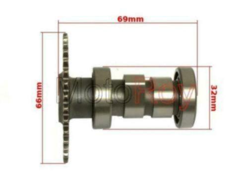 Nokkenas (camshaft) 50 cc - GY6 Baotian, Fietsen en Brommers, Brommeronderdelen | Scooters, Nieuw, Overige merken, Overige typen