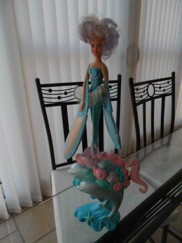 Poupée fée volante Sea Crystal/Sky Dancers/Galoob (vintage), Enfants & Bébés, Jouets | Poupées, Utilisé, Autres types, Enlèvement ou Envoi
