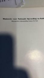 Gustave de smet - retrpspectieve 1961, Enlèvement ou Envoi, Utilisé, Peinture et dessin