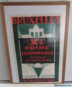 art deco affiche Bruxelles Exposition 1930