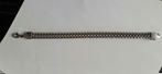 Stalen armband - Lengte 22 cm Schakels van 12 mm dik, Nieuw, Staal, Ophalen of Verzenden, Zilver
