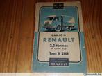 NE 585 1949 Camion Renault 2,5 tonnes type R 2161, Autos : Divers, Modes d'emploi & Notices d'utilisation, Enlèvement ou Envoi