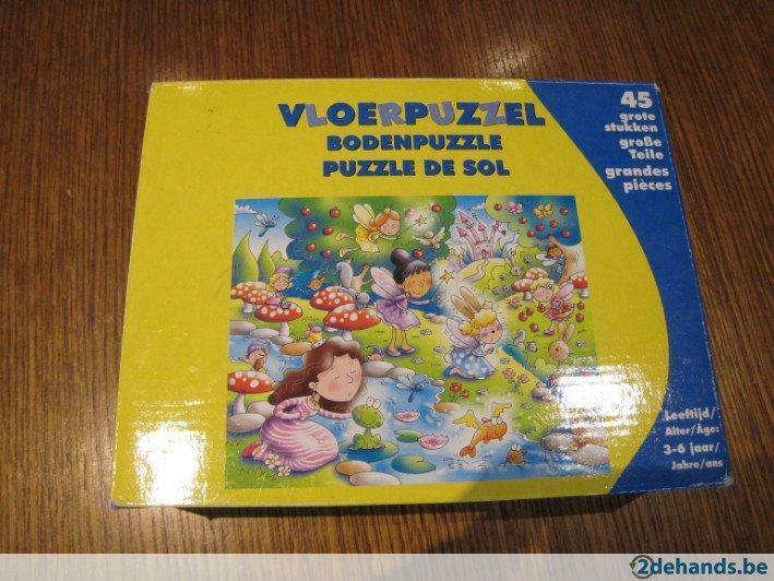 Puzzel - 45 grote stukken, Kinderen en Baby's, Speelgoed | Kinderpuzzels, Gebruikt, Ophalen of Verzenden