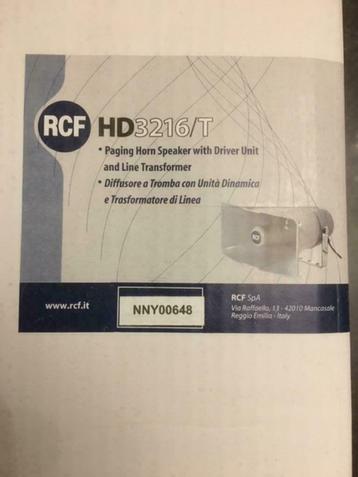 Haut-parleurs à pavillon RCF HD 3216/T