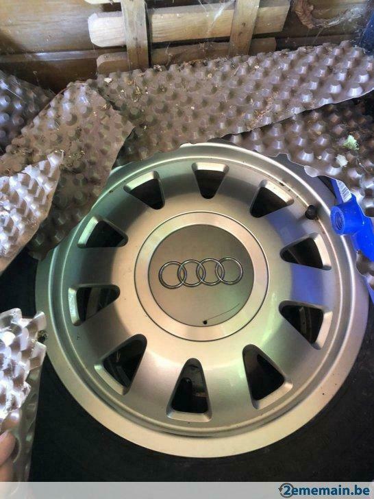 Jantes d’origine Audi 15 pouces 5x112, Autos : Pièces & Accessoires, Pneus & Jantes, Utilisé, 15 pouces, Pneus hiver, Pneu(s)