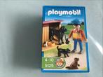 Boîte 5125 Playmobil Chien, chiots, niche et fermier, Enfants & Bébés, Comme neuf, Ensemble complet