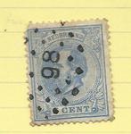 vieux timbre-poste de Guillaume III 5 cents, voir photo, éga, Affranchi, Enlèvement ou Envoi