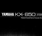 YAMAHA KX-650RS Kwaliteits Cassettedeck. Vaste prijs., TV, Hi-fi & Vidéo, Decks cassettes, Simple, Envoi