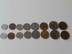 16 Oude Belgische munten  voor 6€
