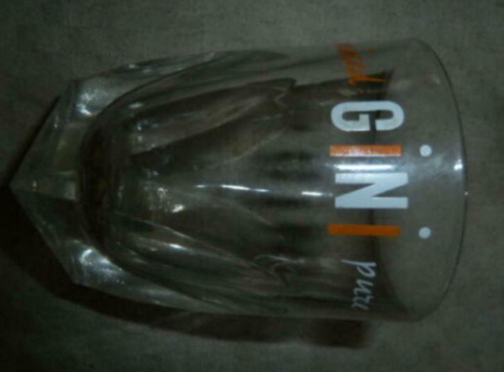 frisdrank glas Mixed GINI Pure, Verzamelen, Glas en Drinkglazen, Nieuw, Frisdrankglas, Ophalen of Verzenden