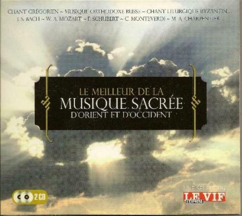 2 CD SET - Various ‎– Le Meilleur De La Musique Sacrée RARE, Cd's en Dvd's, Cd's | Klassiek, Zo goed als nieuw, Orkest of Ballet