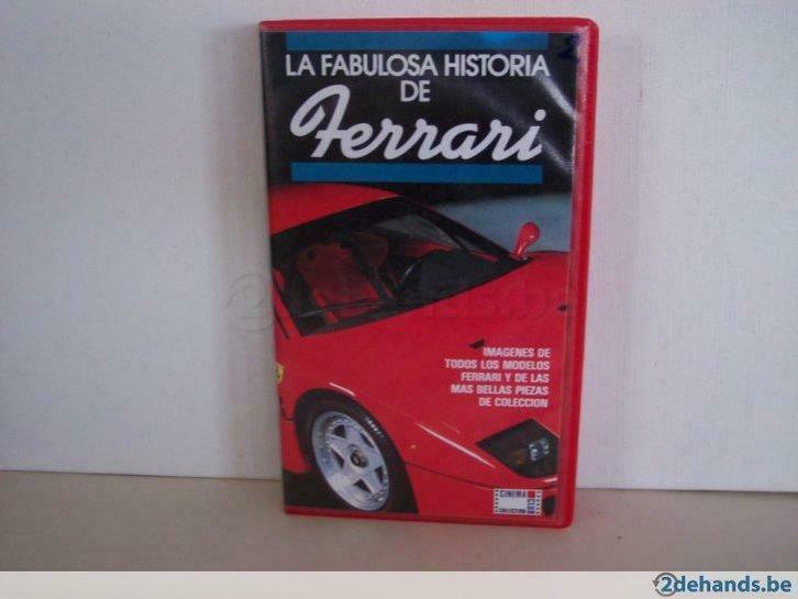 video  VHS   Ferrari: la fabulosa Historia, Cd's en Dvd's, Dvd's | Sport en Fitness, Ophalen