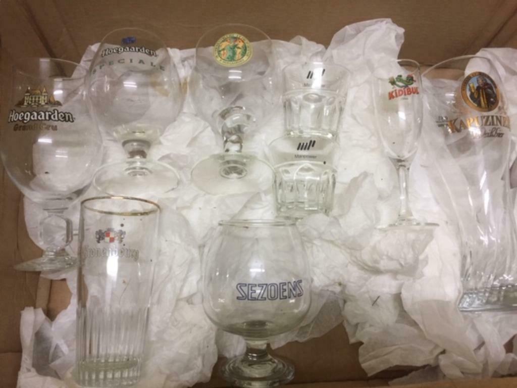 Lot glazen, Ophalen, Zo goed als nieuw, Bierglas