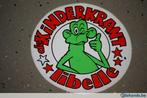 Retro / Vintage Sticker - Kinderkrant Libelle - Liegebeest, Utilisé, Enlèvement ou Envoi