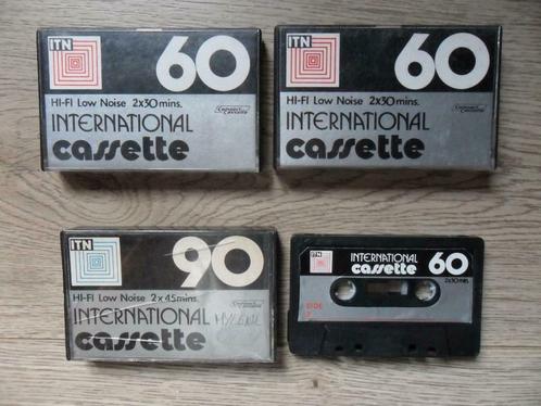 Lot de 3 k7 International 60 Compact Cassette, CD & DVD, Cassettes audio, 2 à 25 cassettes audio, Enlèvement ou Envoi