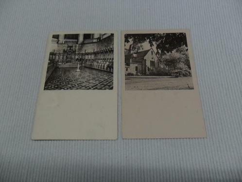 2 cpa postées en 1965, 1967 Abbaye de Maredret, Collections, Cartes postales | Belgique, Affranchie, Namur, 1960 à 1980, Enlèvement ou Envoi