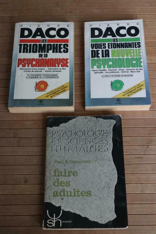 Trois livres de poche sur la psychologie, Livres, Psychologie, Utilisé, Autres sujets/thèmes, Enlèvement ou Envoi