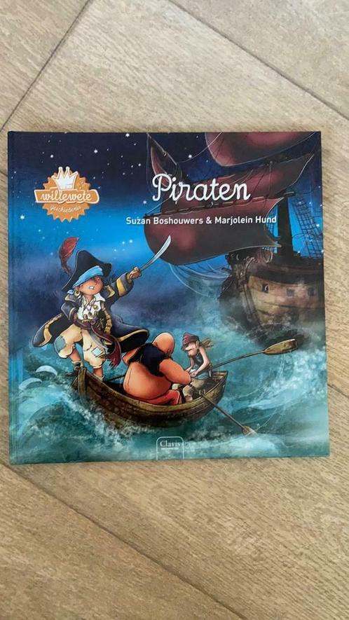 De Piraten van Suzan Boshouwers & Marjolein Hund, Boeken, Kinderboeken | Jeugd | onder 10 jaar, Zo goed als nieuw, Ophalen of Verzenden