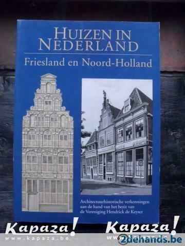 huizen in nederland.  friesland en noord-holland., Boeken, Kunst en Cultuur | Architectuur, Gelezen, Ophalen of Verzenden