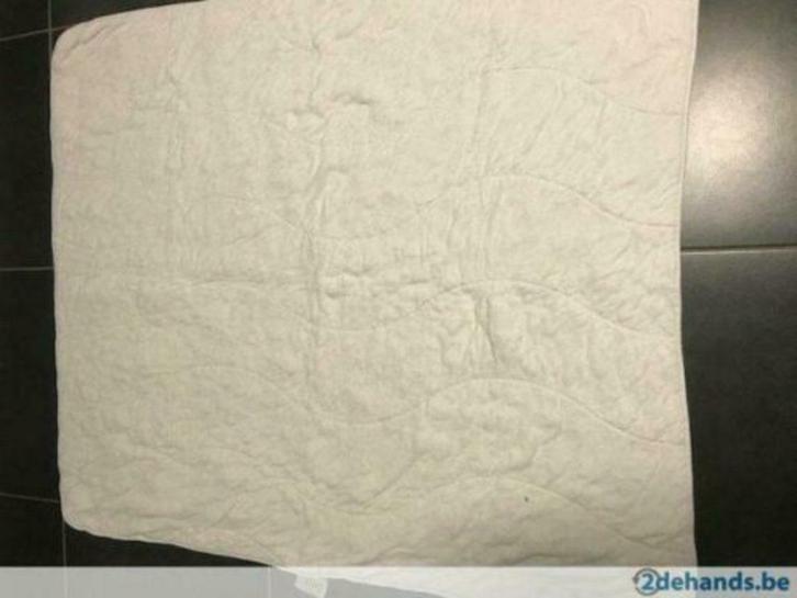 Wash Cotton donsdeken babybed 100x135, Kinderen en Baby's, Kinderkamer | Beddengoed, Gebruikt, Deken of Dekbed, Wit, Jongetje of Meisje