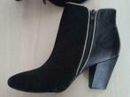 bottine bottillon 37 noir daim cuir liseret argenté qualité, Vêtements | Femmes, Enlèvement ou Envoi, Comme neuf, Noir