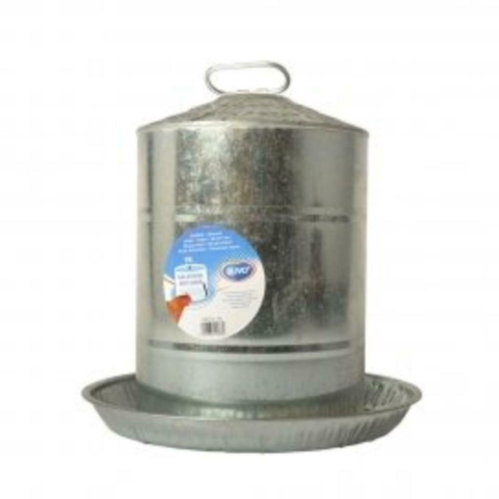 Drinkklok galvanise, Dieren en Toebehoren, Pluimvee | Toebehoren, Nieuw, Drinken en Voederen, Ophalen of Verzenden