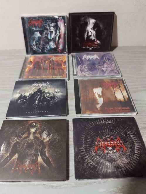Enthroned - Various Cd Collection (Black Metal), Cd's en Dvd's, Cd's | Hardrock en Metal, Ophalen of Verzenden