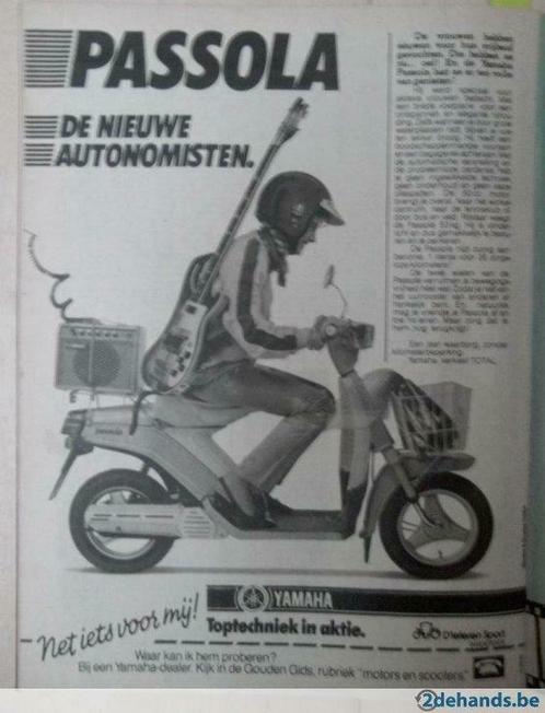 Advertenties uit tijdschrift Joepie over Yamaha, Verzamelen, Merken en Reclamevoorwerpen, Gebruikt, Ophalen of Verzenden