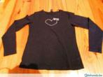T shirt manches longues Zara Kids taille 152 (NOIR), Fille, Pull ou Veste, Utilisé, Envoi