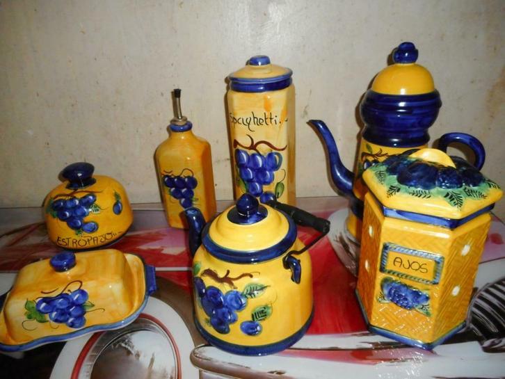 diverse keukendecoraties, Huis en Inrichting, Keuken | Servies, Gebruikt, Overige typen, Overige stijlen, Keramiek, Ophalen of Verzenden