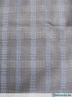 lap stof katoen donkerblauw geruit 140 x 120 cm, Neuf