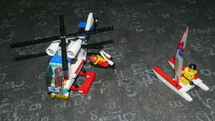 Lego - 6342 - Beach rescue chopper, Kinderen en Baby's, Speelgoed | Duplo en Lego, Gebruikt, Lego, Complete set, Verzenden