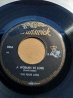 The Four Aces – A Woman In Love / I'm Yours ' 7, CD & DVD, Vinyles Singles, Comme neuf, 7 pouces, Pop, Enlèvement ou Envoi