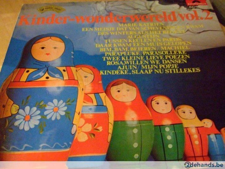 kinder-wonderwereld vol. 2  LP, Cd's en Dvd's, Vinyl | Kinderen en Jeugd, Ophalen of Verzenden