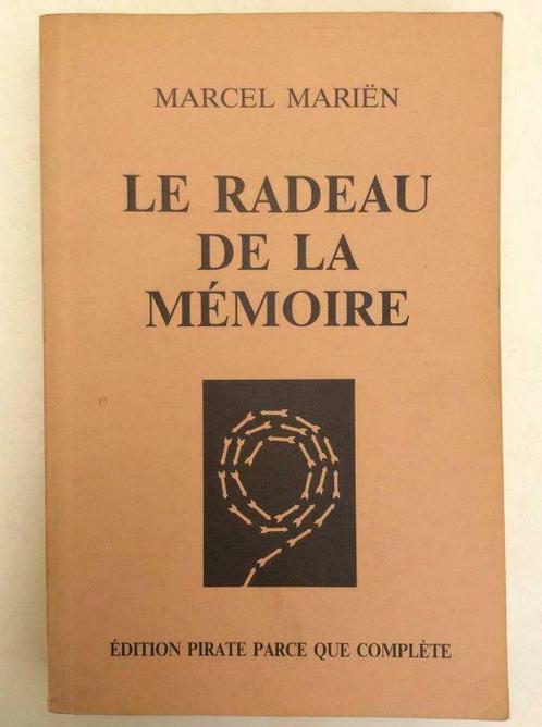 Marcel Mariën - Le Radeau de la Mémoire (1988), Boeken, Literatuur, Gelezen, Ophalen of Verzenden