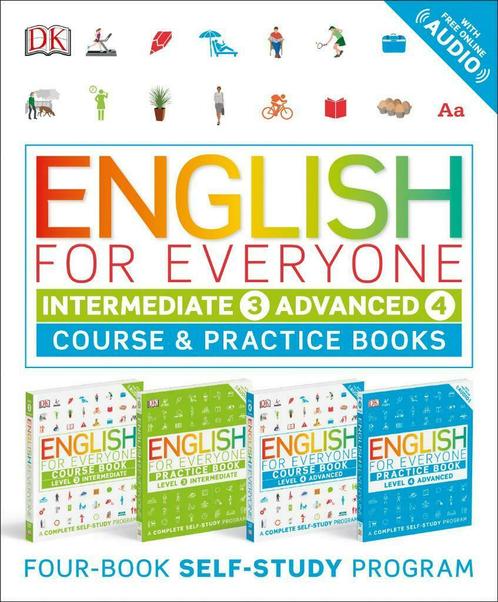taalcursus 'English for Everyone' (Intermediate & Advance), Boeken, Studieboeken en Cursussen, Nieuw, Overige niveaus, Ophalen of Verzenden