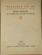 Bijdragen tot de geschiedenis der stad Deinze en van het lan, Ophalen of Verzenden, Gelezen, Diverse auteurs