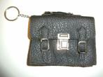 Portemonnaie cartable cuir noir (DS203-zf), Autres marques, Noir, Cuir, Utilisé