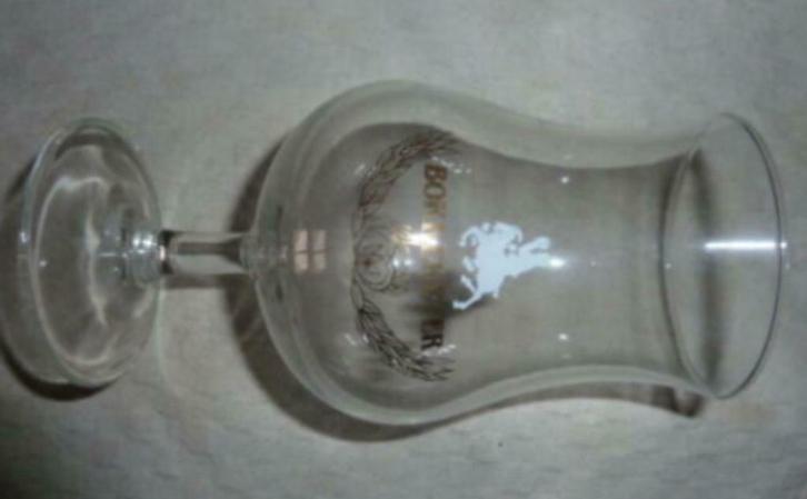 #A bier glas BOKKEREYER brouwerij Sint Jozef - Opitter, Verzamelen, Glas en Drinkglazen, Gebruikt, Bierglas, Ophalen of Verzenden