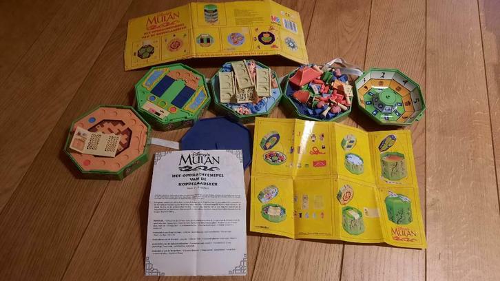 Disney's Mulan Het opdrachtenspel van de koppelaarster, Kinderen en Baby's, Speelgoed | Educatief en Creatief, Gebruikt, Ophalen